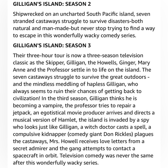 Gilligan’s Island 🆕 DVD complete series, factory sealed - Picture 4 of 5